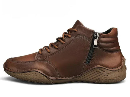 Wadenhohe Stiefel aus echtem Leder für Herren